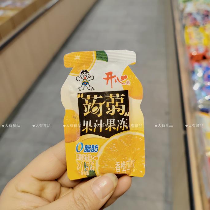 旺旺 蒟蒻果汁果冻香橙味